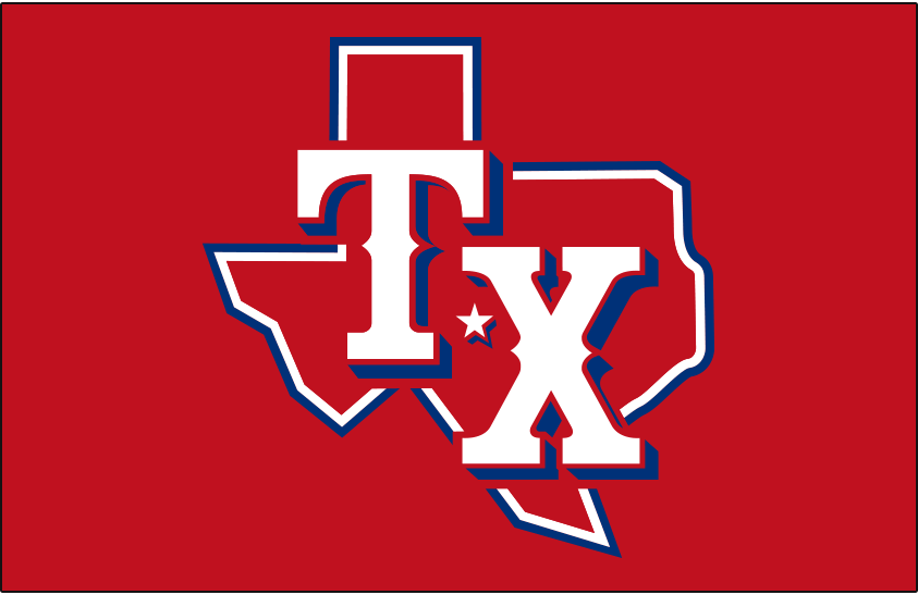 Texas Rangers 2020-Pres Cap Logo 02 iron on paper